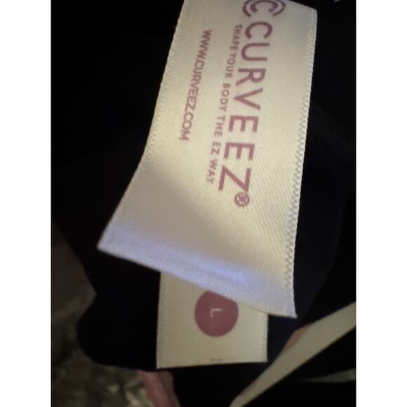 Brand New Curveez Women's Size Large Black Second Skin Hip Hugger Bodysuit - Picture 7 of 7